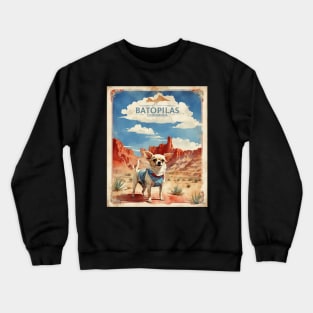 Batopilas Chihuahua Mexico Vintage Tourism Travel Crewneck Sweatshirt